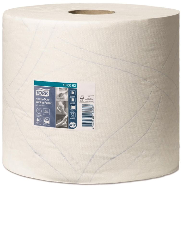 Tork Papierové uteráky Advanced - dvojvrstvové, biele, 2 rolky